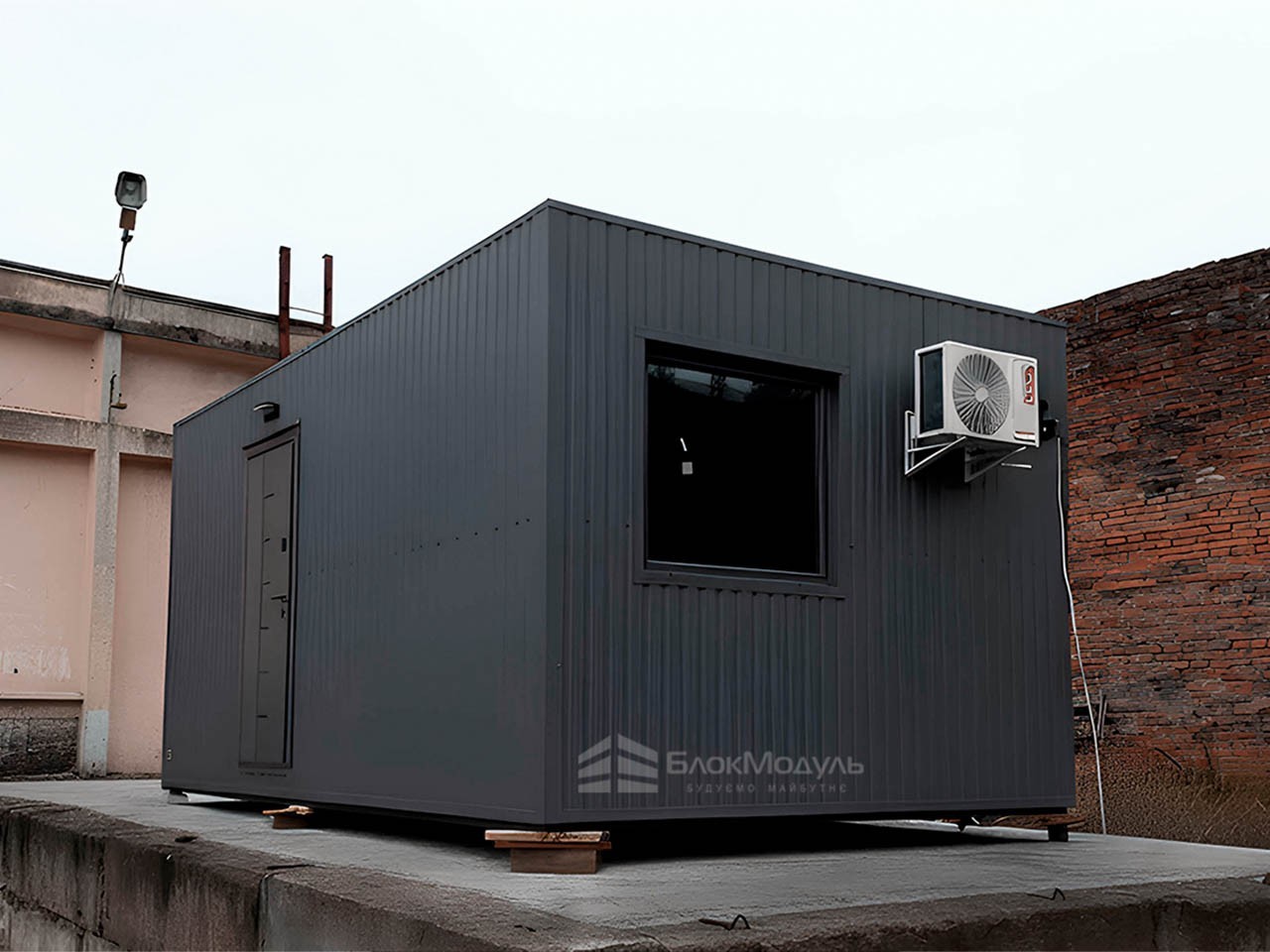 пост охораны 6х3,45 ф-1